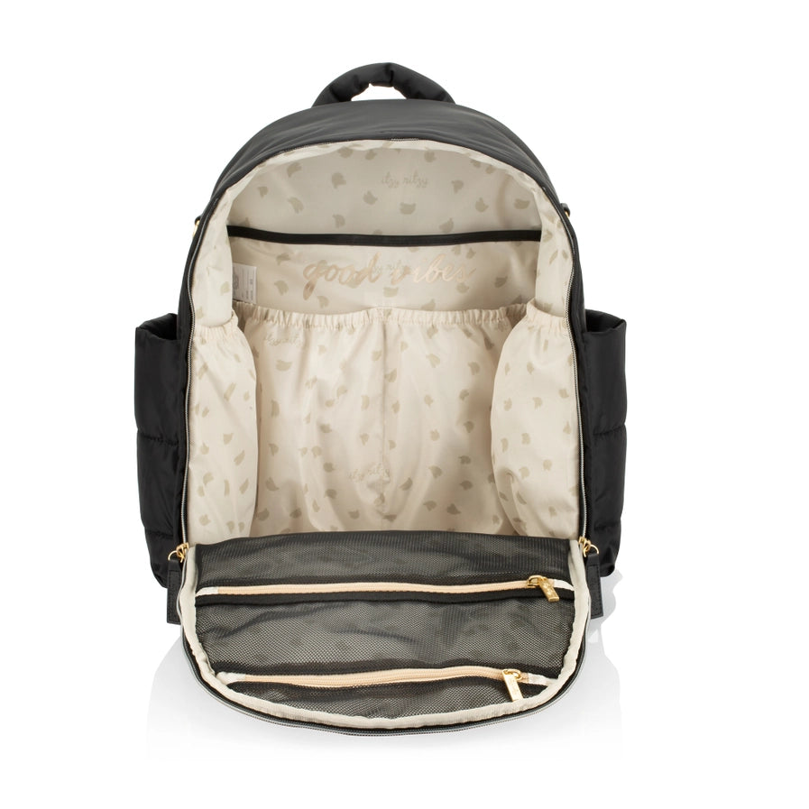 Itzy Ritzy Dream Backpack Diaper Bag - Midnight Black