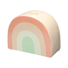 Pearhead Rainbow Piggy Bank