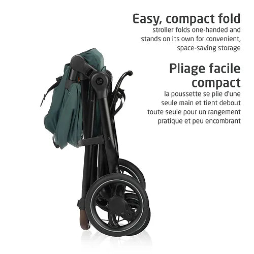 Maxi Cosi Zelia Luxe Travel System - Essential Green