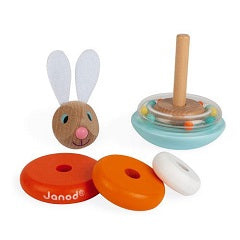 Janod Stackable Carrot Roly Poly