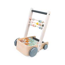 Janod Walker Cart With ABC Blocks