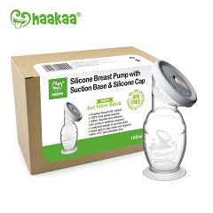 Haakaa Silicone Pump & Silicone Cap Combo 100ml